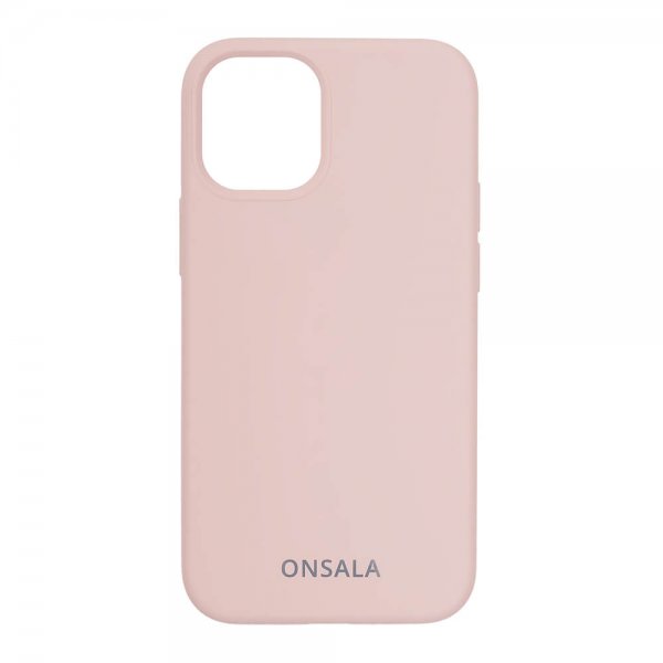 iPhone 12 Mini Kuori Silikoni Sand Pink