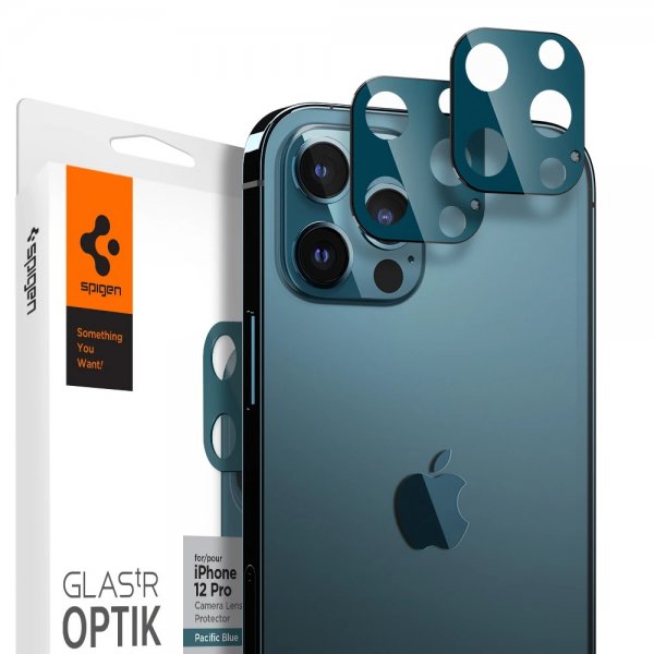 iPhone 12 Pro Kameran linssinsuojus Glas.tR Optik 2 kpl Pacific Blue