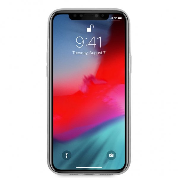iPhone 12 Pro Max Suojakuori Denim Triangle Sininen