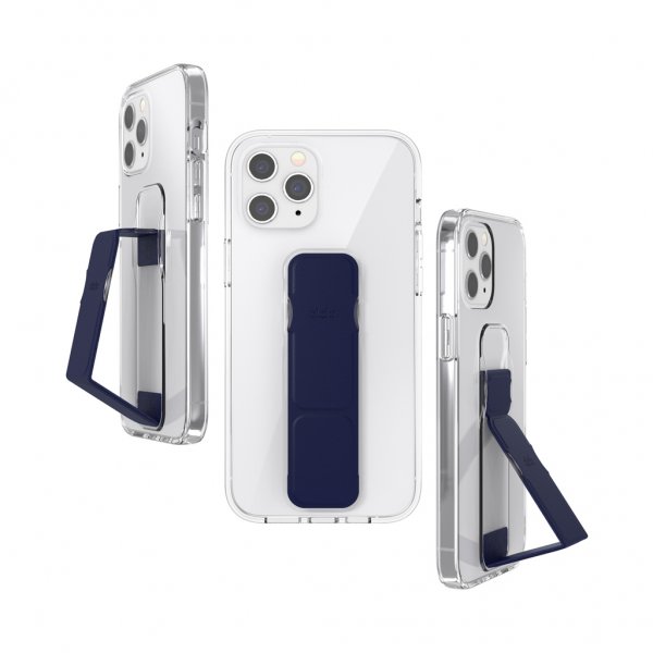 iPhone 12 Pro Max Kuori GripCase Clear Sininen