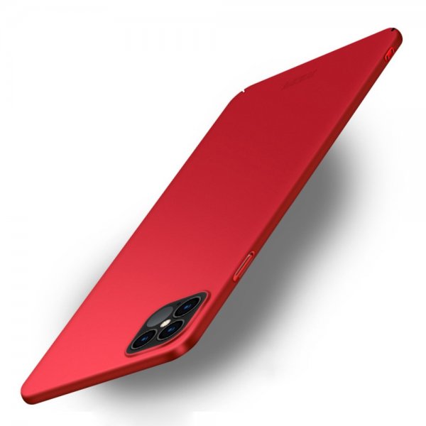 iPhone 12 Pro Max Suojakuori Shield Slim Punainen