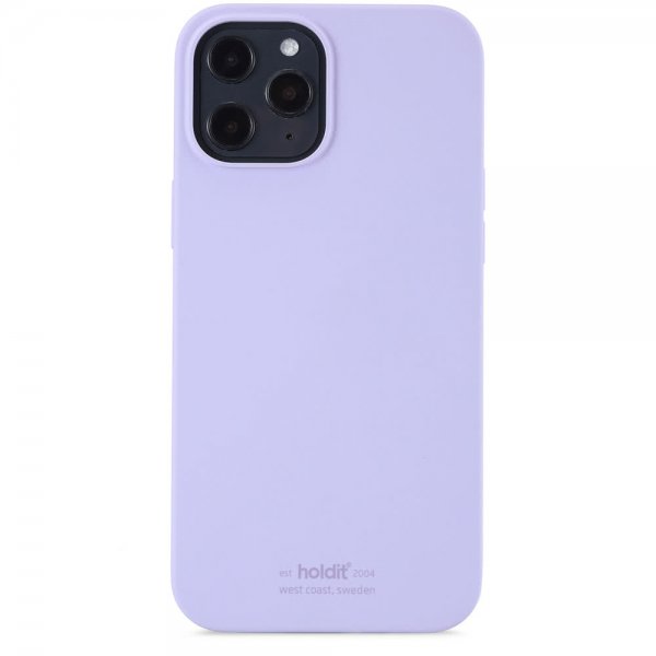 iPhone 12 Pro Max Suojakuori Silikoni Lavender
