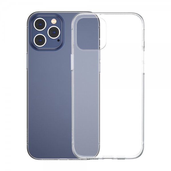 iPhone 12 Pro Max Suojakuori Simple Series Transparent Kirkas