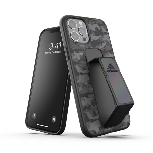 iPhone 12 Pro Max Kuori SP Grip Case Musta