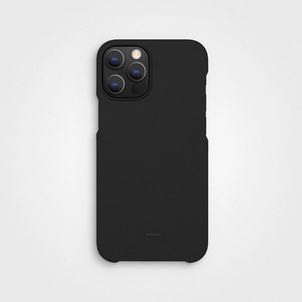 iPhone 12 Pro Max Kuori Kasvipohjainen Charcoal Black
