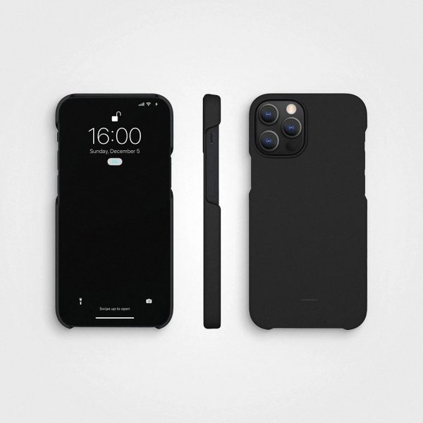 iPhone 12 Pro Max Kuori Kasvipohjainen Charcoal Black