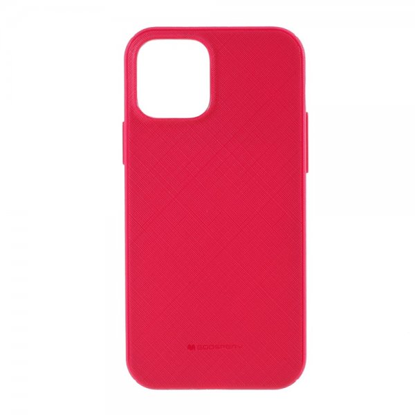 iPhone 12 Mini Suojakuori Rakenteella Punainen