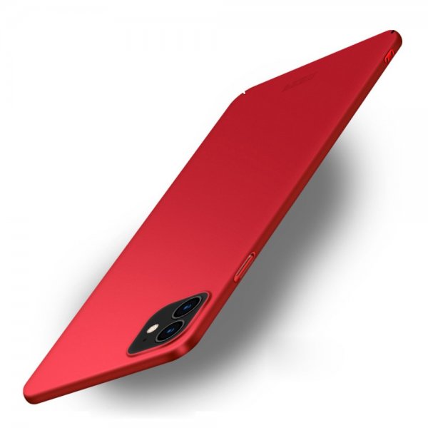 iPhone 12 Mini Suojakuori Shield Slim Punainen