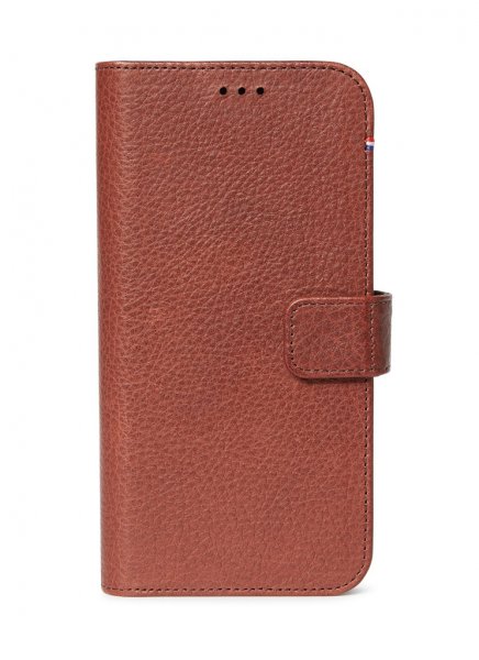iPhone 13 Mini Kotelo Leather Detachable Wallet Chocolate Brown