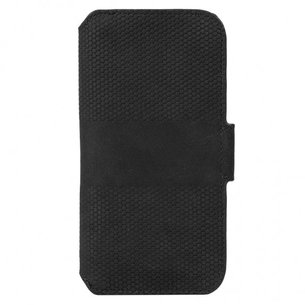 iPhone 13 Pro Kotelo Leather PhoneWallet Musta