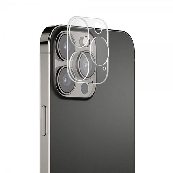 iPhone 13 Pro Kameran linssinsuojus Karkaistua Lasia Kirkas