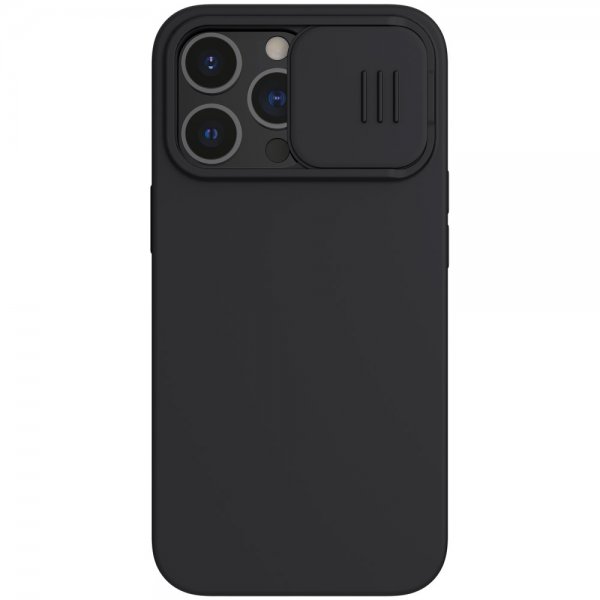 iPhone 13 Pro Max Kuori CamShield Silky MagSafe Musta