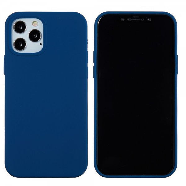 iPhone 13 Pro Max Skal Liquid Silicone Blå