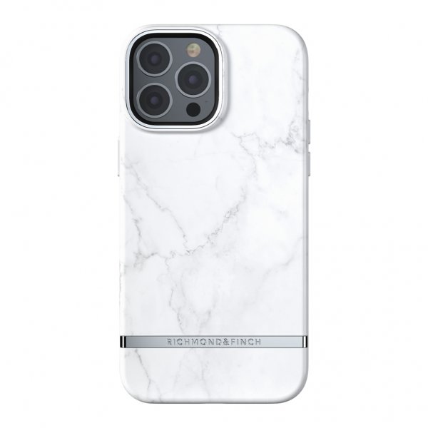 iPhone 13 Pro Max Skal White Marble