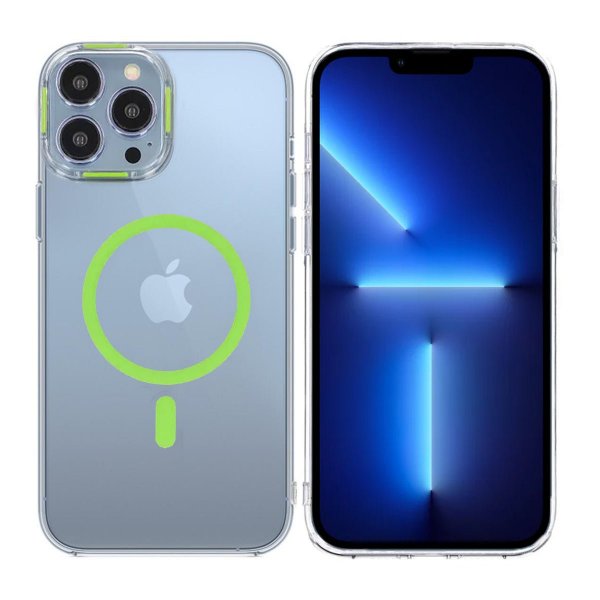 iPhone 13 Pro Max Kuori TPU MagSafe Vihreä