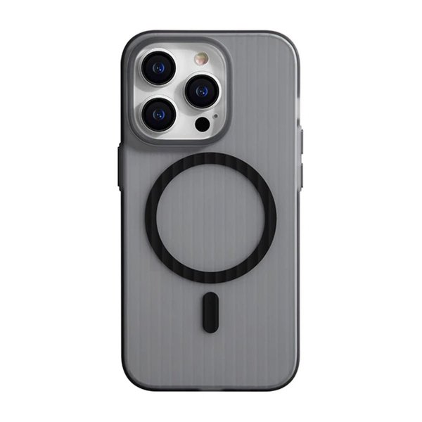iPhone 13 Pro Kuori Aaltolevy MagSafe Harmaa