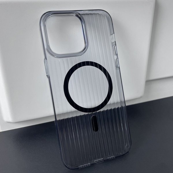 iPhone 13 Pro Kuori Aaltolevy MagSafe Musta