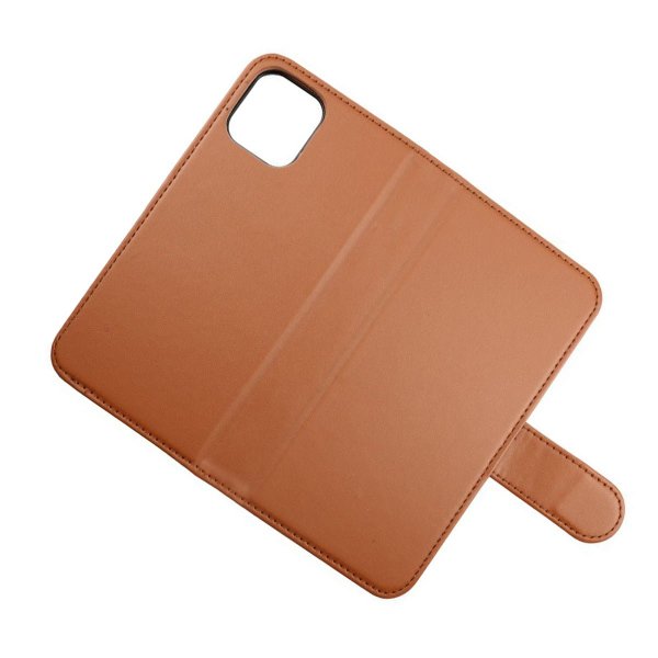 iPhone 13 Pro Kotelo Detachable Wallet Case Ruskea