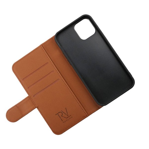 iPhone 13 Pro Kotelo Detachable Wallet Case Ruskea