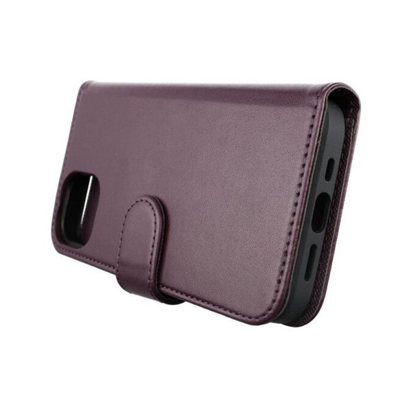 iPhone 13 Pro Kotelo Detachable Wallet Case Violetti