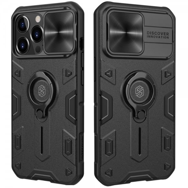 iPhone 13 Pro Kuori CamShield Armor Musta