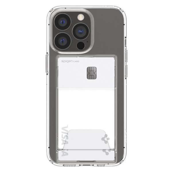 iPhone 13 Pro Kuori Crystal Slot Dual Crystal Clear