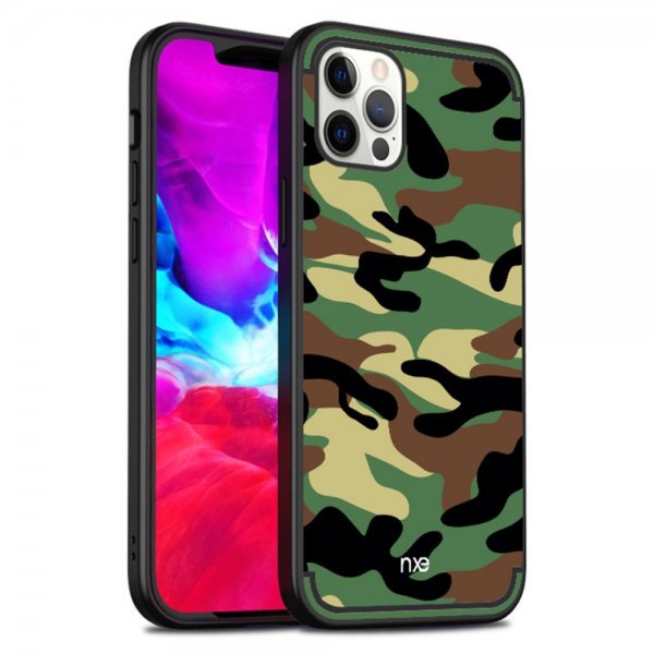 iPhone 13 Pro Kuori Maastokuvio Vihreä