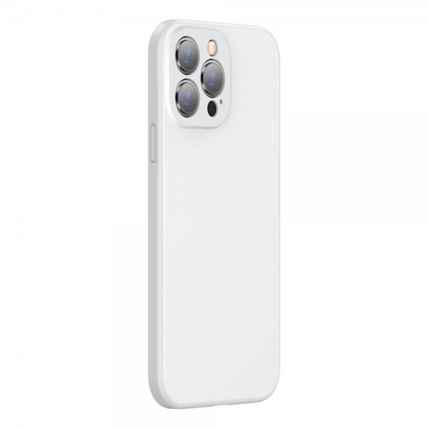 iPhone 13 Pro Kuori Liquid Silica Gel Valkoinen