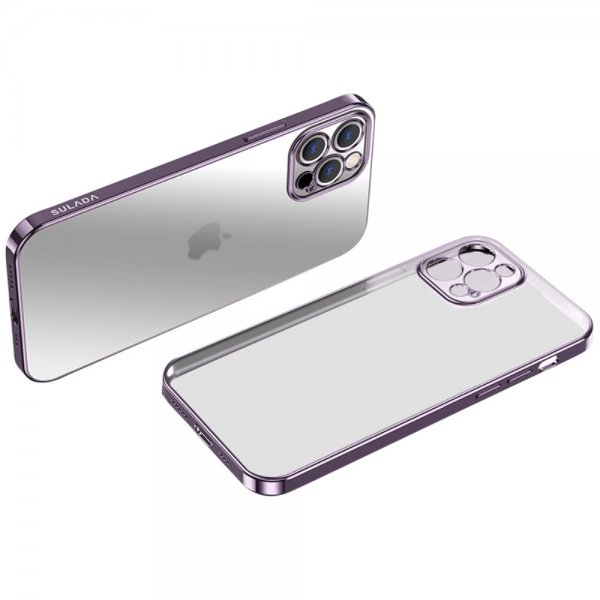 iPhone 13 Pro Kuori Pinnoitettu reuna Violetti