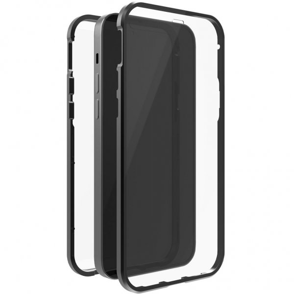 iPhone 13 Kuori 360° Real Glass Case Musta