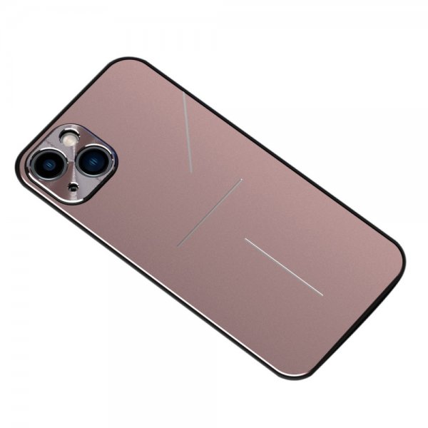 iPhone 13 Kuori Alumiini Vaaleanpunainen