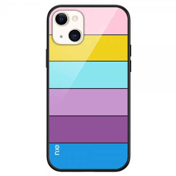iPhone 13 Kuori Rainbow Series Sininen