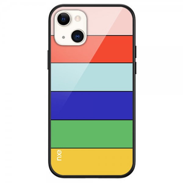 iPhone 13 Kuori Rainbow Series Keltainen
