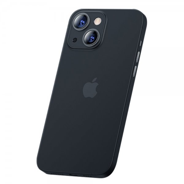 iPhone 13 Kuori Slim Case Läpinäkyvä Harmaa