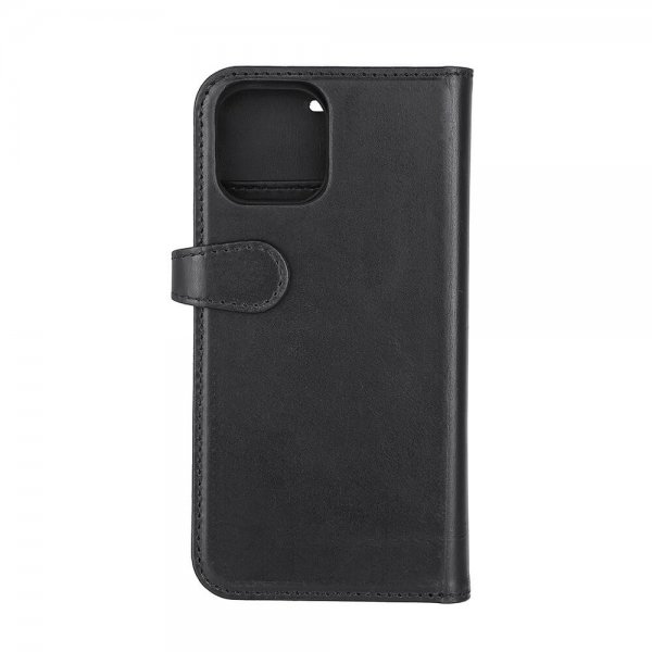 iPhone 13/14/15 Kotelo 2-in-1 Detachable Wallet Musta