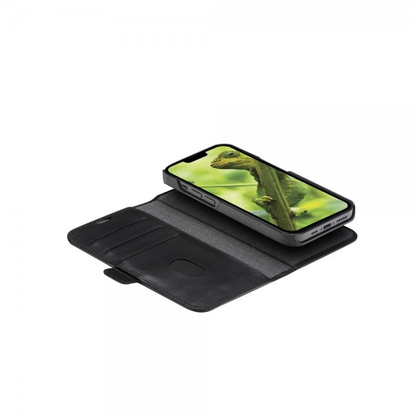 iPhone 13/iPhone 14 Kotelo Lynge Musta