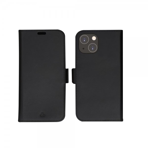 iPhone 13/iPhone 14 Kotelo Lynge Musta