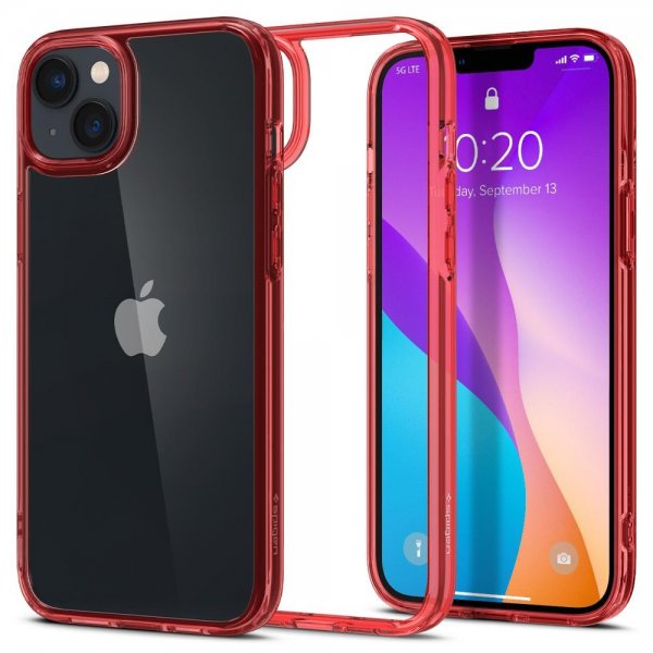 iPhone 14 Plus Kuori Ultra Hybrid Red Crystal