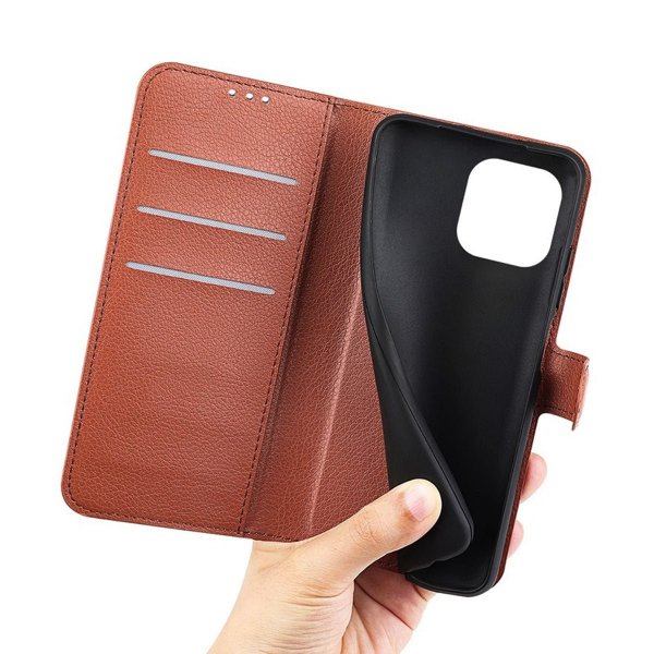 iPhone 14 Kotelo Telinetoiminto Ruskea