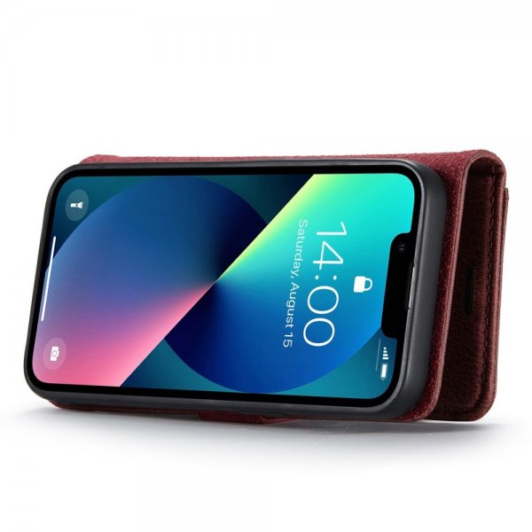 iPhone 14 Plus Kotelo Irrotettava Kuori Punainen