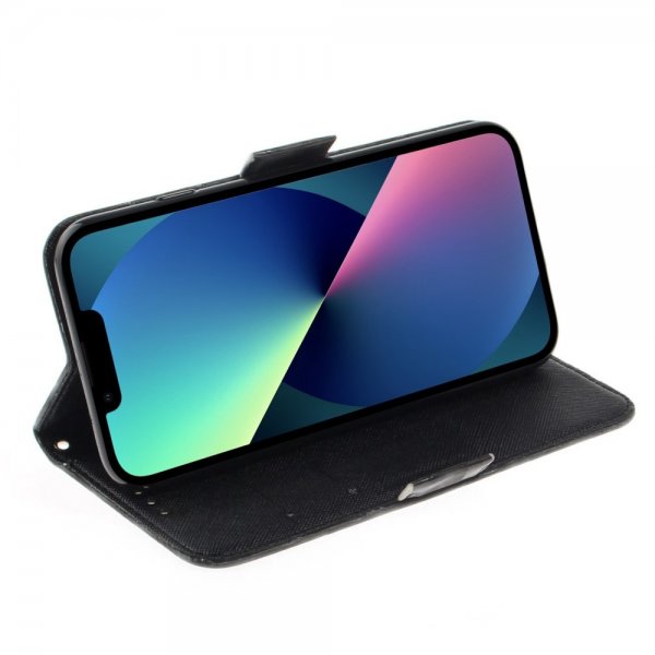 iPhone 14 Plus Kotelo Aihe Sininen Mandala