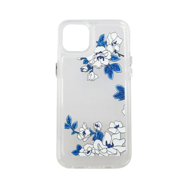 iPhone 14 Plus Kuori Aihe Violetti Puun Lehti