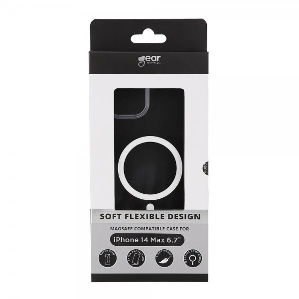 iPhone 14 Plus Kuori MagSeries Transparent Kirkas