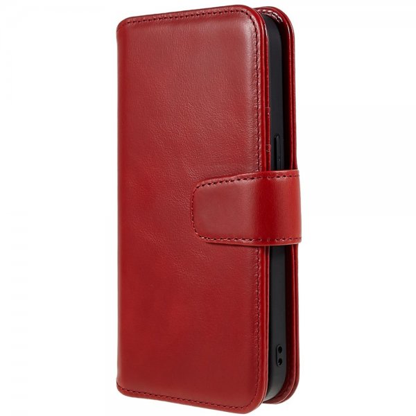 iPhone 14 Pro Kotelo MagLeather Poppy Red