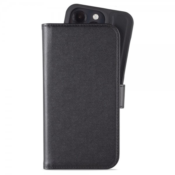 iPhone 14 Pro Kotelo Wallet Case Magnet Musta