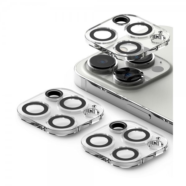 iPhone 14 Pro/iPhone 14 Pro Max Kameran linssinsuojus Camera Protector Glass 2-pakkaus