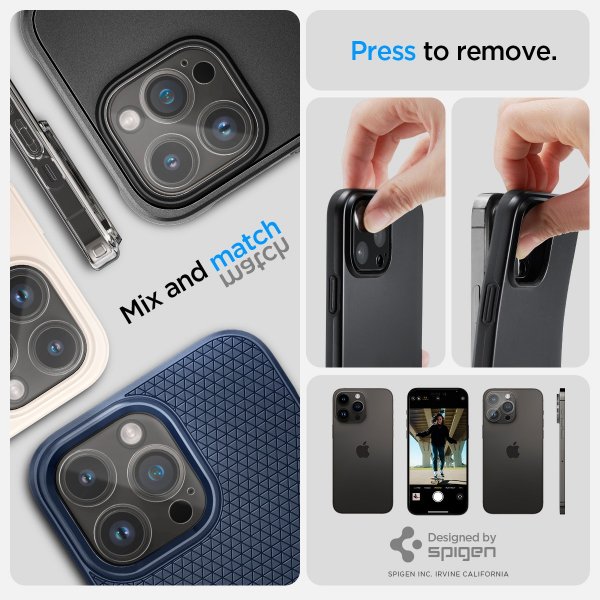 iPhone 14 Pro/14 Pro Max/15 Pro/15 Pro Max/16 Pro/16 Pro Max Kameran suoja Glas.tR Optik 2-pakkaus Crystal Clear