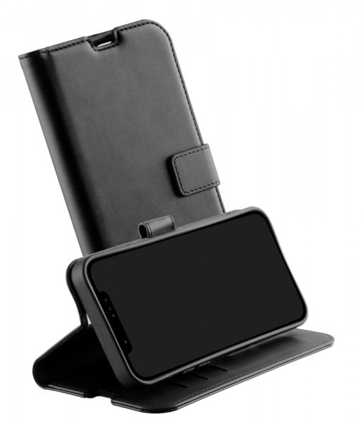 iPhone 14 Pro Max Kotelo Classic Wallet Musta