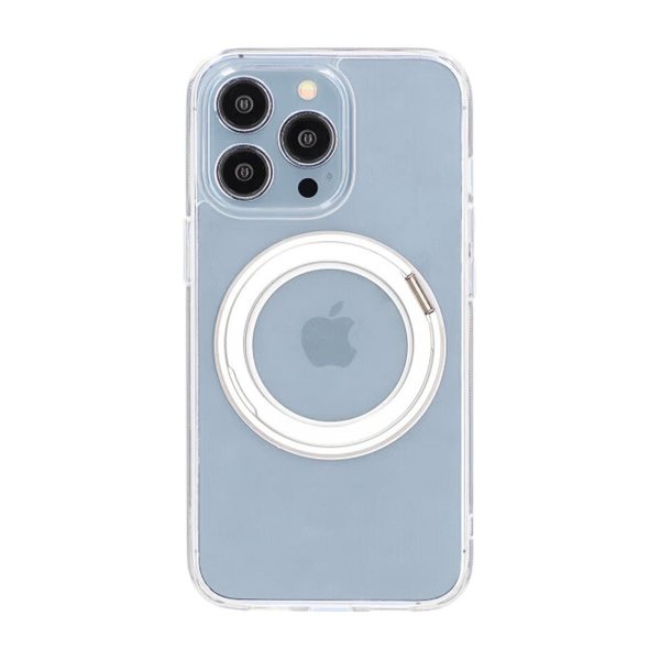 iPhone 14 Pro Max Kuori Kiertää Telinetoiminto Läpinäkyvä