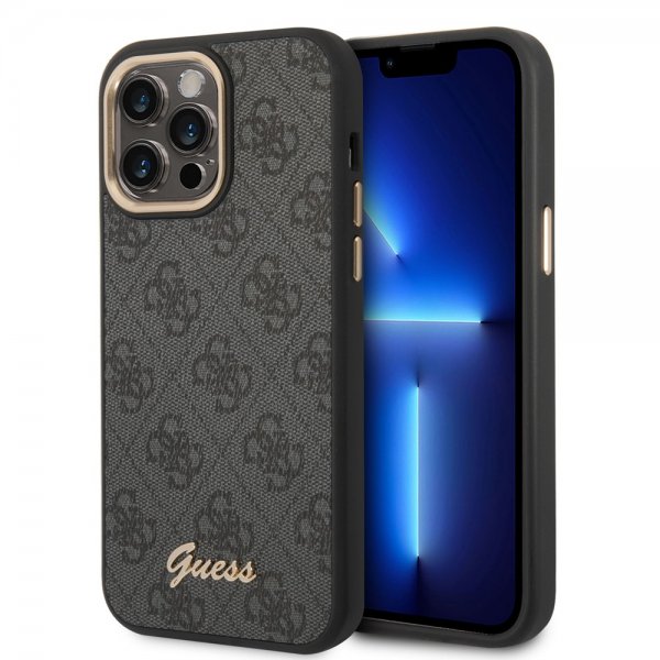 iPhone 14 Pro Max Kuori 4G Logo Musta